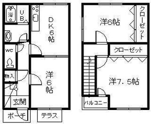 プリマベーラの物件間取画像